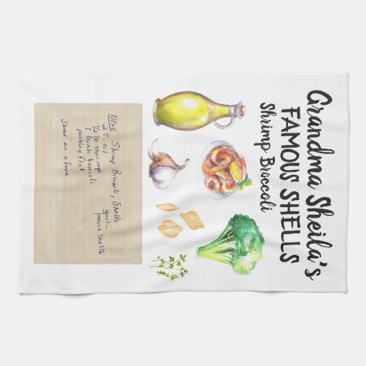 Recipe Heirloom Tea Handtücher (Horizontal)