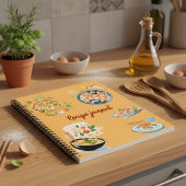 Recipe Journal – A Cozy Kitchen Companion for Moms Notizblock