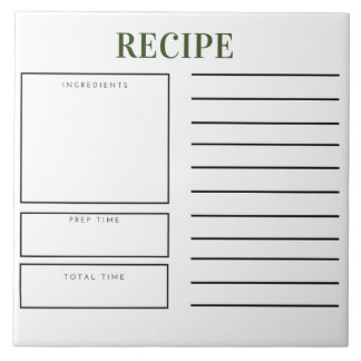 Recipe Keramik Küche Tile Fliese
