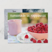 Recipe Kitchen Koch Food Dinner Destiny's Destiny' Postkarte (Vorne/Hinten)