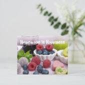 Recipe Kitchen Koch Food Dinner Destiny's Destiny' Postkarte (Stehend Vorderseite)