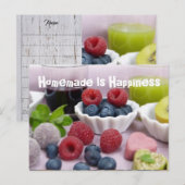 Recipe Kitchen Koch Food Dinner Destiny's Destiny' Postkarte (Vorne/Hinten)