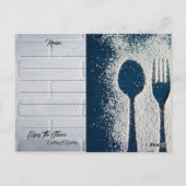 Recipe Kitchen Koch Food Dinner Destiny's Destiny' Postkarte (Rückseite)