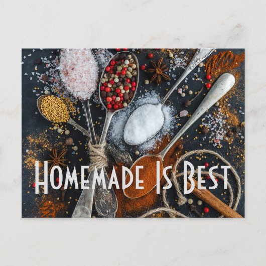 Recipe Kitchen Koch Food Dinner Destiny's Destiny' Postkarte (Vorderseite)