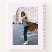 Recipe Niedlich Heart Calligraphy Foto Notebook Notizblock (Rückseite)