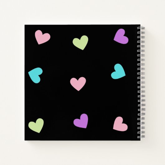 Recipe notebook, personalized notizblock (Rückseite)