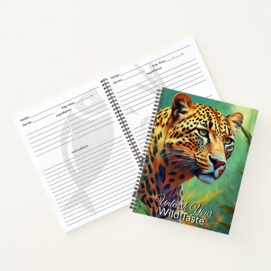 Recipe Spirale Notebook Notizblock (Innenseite)