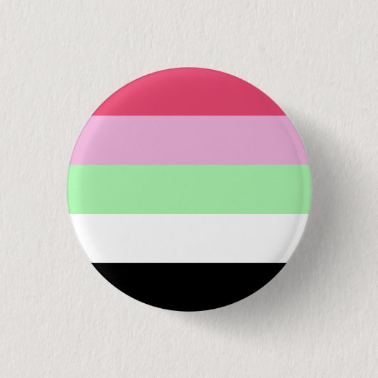 Recipromantische Priesterflagge Button (Vorderseite)
