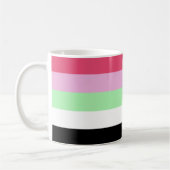 Recipromantische Stolperflagge Kaffeetasse (Links)