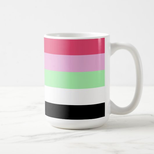 Recipromantische Stolperflagge Kaffeetasse (Rechts)