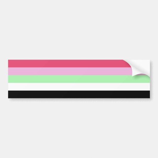 recipromantischer Stolz Autoaufkleber (Vorne)