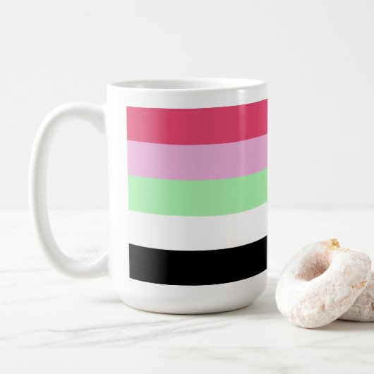 recipromantischer Stolz Kaffeetasse (Mit Donut)