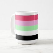 recipromantischer Stolz Kaffeetasse (Vorderseite Links)