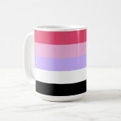 Reciprosexual Pride Flag Kaffeetasse (Vorderseite Links)