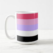 Reciprosexual Pride Flag Kaffeetasse (Links)