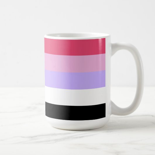 Reciprosexual Pride Flag Kaffeetasse (Rechts)