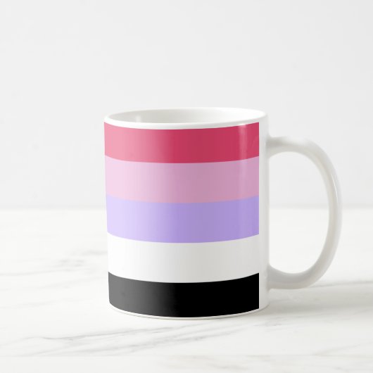 Reciprosexual Pride Flag Kaffeetasse (Rechts)