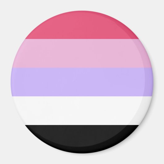 Reciprosexual Pride Flag Magnet (Vorne)