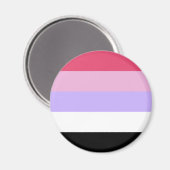 Reciprosexual Pride Flag Magnet (Vorderseite/Rückseite)