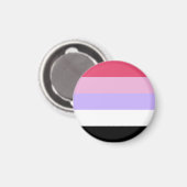 Reciprosexual Pride Flag Magnet (Vorderseite/Rückseite)