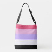 Reciprosexual Pride Flag Tragetaschen Mit Langen Trägern (Rückseite)