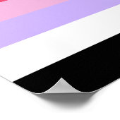 Reciprosexueller Stolz Poster (Ecke)