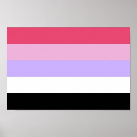Reciprosexueller Stolz Poster (Vorne)