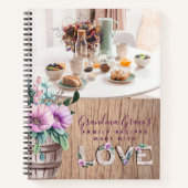 RECIPS - Heirloom Geschenk Großmutter Mama Notizblock (Vorderseite)