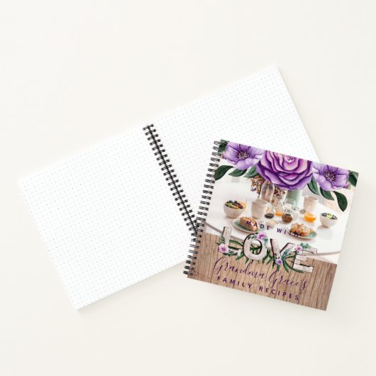 RECIPS - Heirloom Geschenk Großmutter Mama Notizblock (Innenseite)