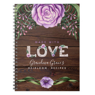 RECIPS - Heirloom Geschenk Großmutter Mama Notizblock