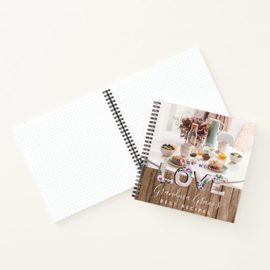 RECIPS - Heirloom Geschenk Großmutter Mama Notizblock (Innenseite)