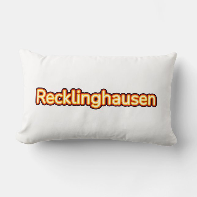 Recklinghausen Deutschland Lendenkissen (Vorderseite)