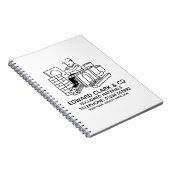 Reclected Materials Salvage Yard Notebook Notizblock (Rechte Seite)