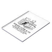 Reclected Materials Salvage Yard Notebook Notizblock (Linke Seite)