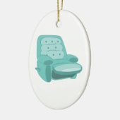 Recliner Keramik Ornament (Links)
