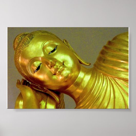 Recling Buddha Poster (Vorne)