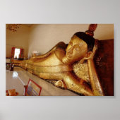 Reclining Rayong Buddha Poster (Vorne)