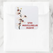 Reclusive Monk Orchid Sticker (Tasche)