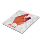 Recoleta Chicken L - Kleine Keramik Fliese (Seite)