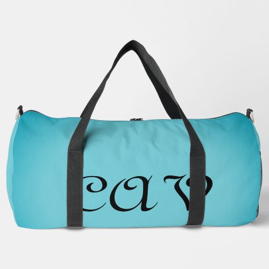 Recoleta Cornflower Blue Duffle Bag (Vorderseite)