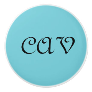 Recoleta Cornflower Blue Keramikknauf