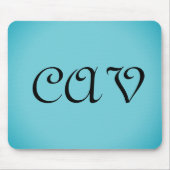 Recoleta Cornflower Blue Mousepad (Vorne)