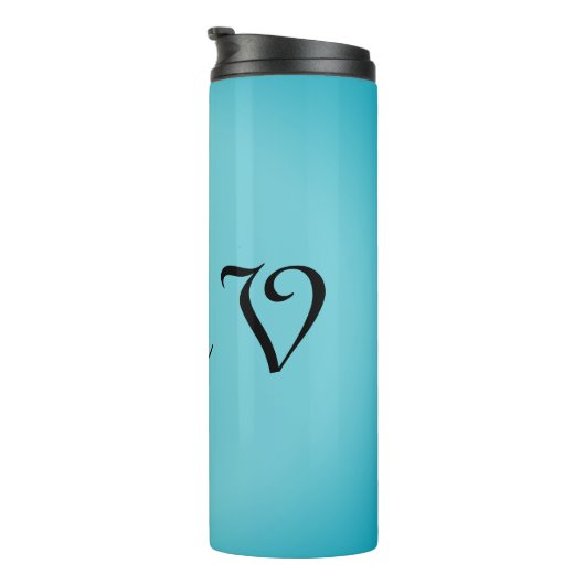 Recoleta Cornflower Blue Thermosbecher (Nach rechts gedreht)