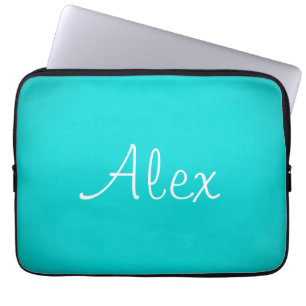Recoleta Verführerisch Aqua Laptopschutzhülle