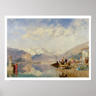 Recollections of the Lago Maggiore, Market Day at Poster