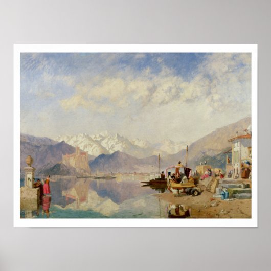 Recollections of the Lago Maggiore, Market Day at Poster (Vorne)