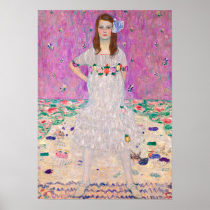 Recolored Klimt Mada Primavesi Portrait Kunstwerk Poster