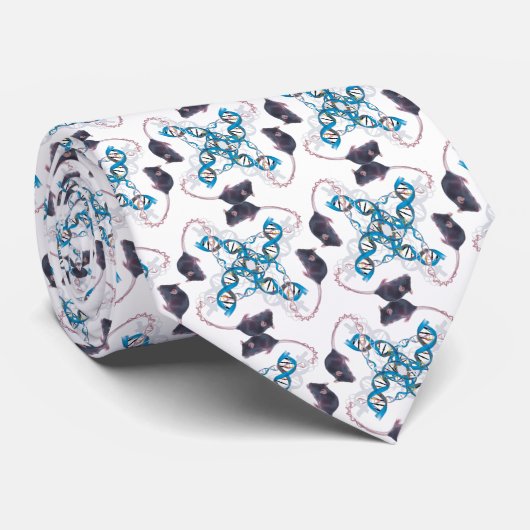 Recombinant DNA-Geschichten-Krawatte Krawatte (Gerollt)