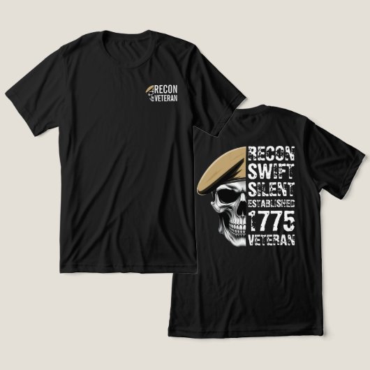 Recon Bruderschaft Veteran Tri-Blend Shirt (Design vorne & hinten)