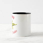 Recon Jack aller Geschäfte ©WhiteTigerLLC.com # Zweifarbige Tasse (Mittel)